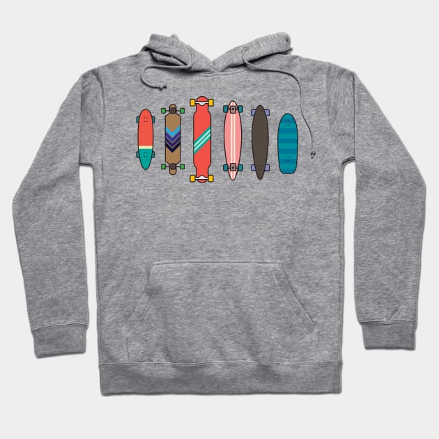 Longboard collection Hoodie by Digster